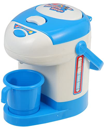 Toyvian Simulations-küchenspielzeug Vorgeben Küchengeräte Spielen Spielgerät Vortäuschen Simulation Haushaltsgerät Spielzeug Kochutensilien Babyspielzeug Abs Kind Mikrowelle Kaffeemaschine