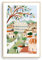 Nationcog Rom-Kunstdruck, Italien-Kunstdruck, Roma-Druck, Italien-Poster, Kolosseum-Druck, Reisegeschenk, Reise-Poster, Europa-Druck, Einweihungsfeier (ungerahmt) (40,6 x 61 cm)