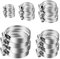 Flintronic 20 Pezzi Set di Fascette Stringitubo, 304 Acciaio Inox Fascette Stringitubo Regolabile, per Tubi Gas, Acqua, Tubi Flessibili, Serbatoi, Auto, Lavatrice, Giardino(6-51 mm)