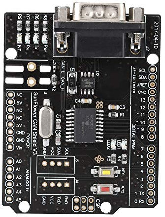 HW-A001 CAN-Bus-Shield MCP2515-Erweiterungsplatine, Unterstützt das CAN2.0-Protokoll