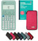 Casio fx-92 Collège inkl. Schutztasche Pink & Fachbuch (88 Seiten, DIN A5) – Wissenschaftlicher Rechner – Smart Set