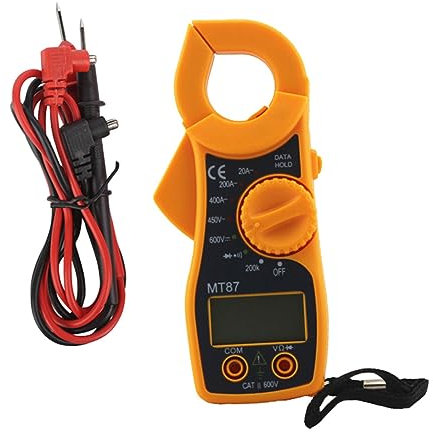 WOONEKY Meter Ausrüstung multimeter messgeräte schulm LCD-Anzeige lcd monitor hochsensibel Nummer Drahtstromprüfer Multimeterklemme LCD-Monitor digitales Testtool elektronisches Messgerät
