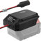 18V zu 12V Akkuadapter kompatibel mit Milwaukee M18 18V Akku, Akku Konverter mit Zigarettenanzünder für alle Autogeräte (ohne Akku)