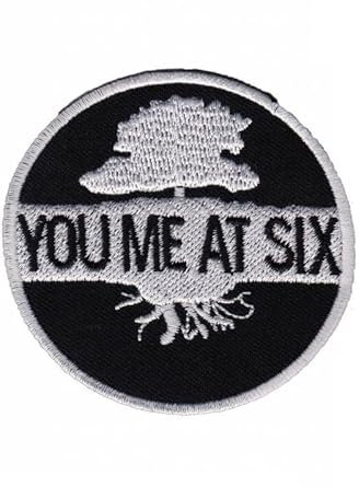 You Me at Six Pop Punk Band Patch Badge Embroidered Iron on Applique Patch Accessory