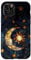 iPhone 11 Pro Celestial Sun Moon Star Stained Glass Effect Art Stain Glass Case