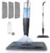 Scopa Lavapavimenti a Spruzzo, Rotazione di 360° Spray Mop Mocio Lavapavimenti con 3 Cuscinetti Riutilizzabili in Microfibra, 700ml Flacone Spray, Mop Lavapavimenti Professionale