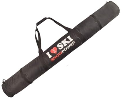 Perfeclan Skitasche, Snowboardtasche, tragbarer Schutz für den Außenbereich, Oxford-Stoff mit Reißverschluss, praktisch mit Griffen, Skiausrüstungstasche, 150 cm