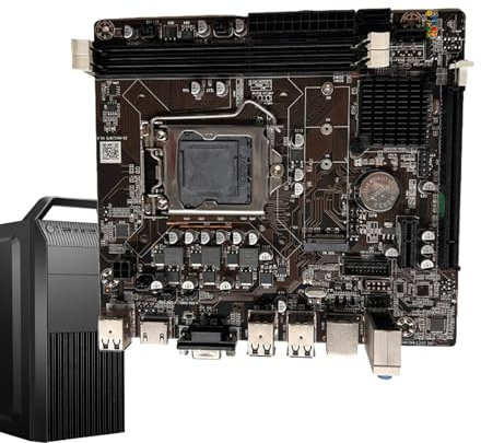 Placa Madre, Placa Base de PC | Placa Base para PC Placas Base para computadora de Juegos con Gran Almacenamiento - Placa Base de procesadores de Escritorio versátiles, eficientes y compactas para el