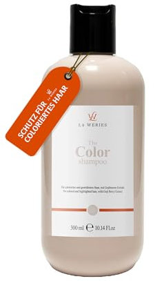 La WERIES Color Shampoo 300 ml – Farbglanz & Schutz für coloriertes Haar – Schützt vor Farbverblassen & erhält die Farbintensität – Feuchtigkeitsspendende Pflege für gefärbtes & getöntes Haar