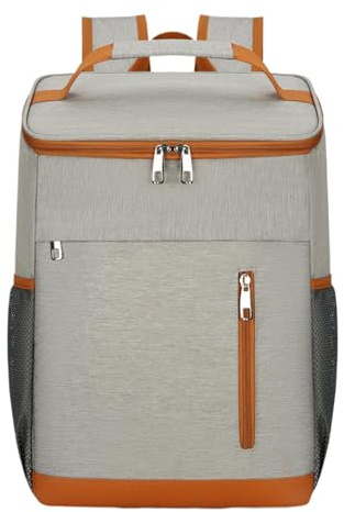 Leckkühler-Rucksack – Kühltasche, weich isoliert, Thermo-Transporter | Picknick-Rucksack mit großer Kapazität, tragbarer Camping-Getränkekühler, Brust:
