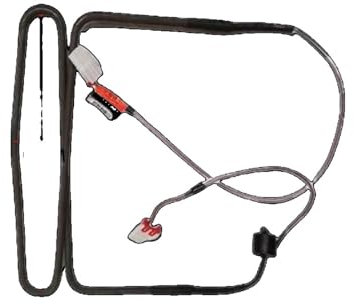 Refrigerator defroster. Defrosting heater line freezer parts, compatible with Samsung DA47-00445A