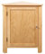 Genérico wenjingqi 247040 Eckschrank aus massivem Eichenholz, 59 x 45 x 80 cm