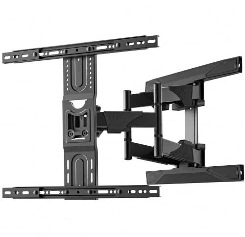 GINKGO TV Wandhalterung Flach für 40-75 Zoll Fernseher | Fernsehhalterung 1,57 Zoll Ultraflach, Schwenkbar & Neigbar Wall Bracket, Max VESA 600x400 mm, bis zu 45kg