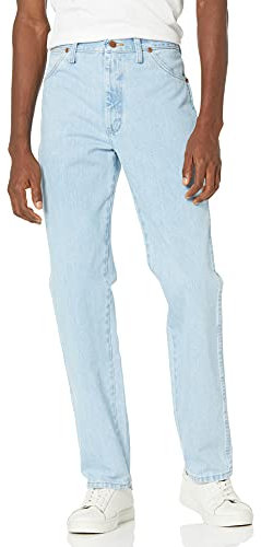 Wrangler Herren Cowboy slim fit jeanÂ De Ajuste Delgado De Corte Vaquero jeans, Goldfarbene Schnalle, 34W / 30L EU