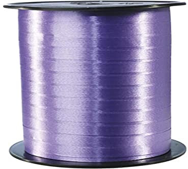 Clairefontaine 601710C Spule Geschenkband glatt (500 m x 7 mm, ideal für Bastelprojekte und Geschenke) 1 Stück lila