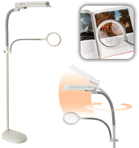 OttLite Easyview Craft Stehlampe 18 Watt