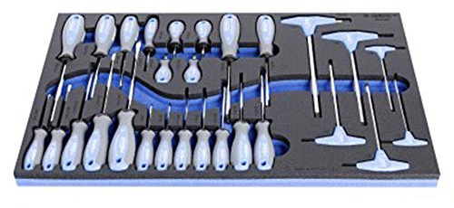 Unior U621396 Lot de Tournevis en SOS Plateau à Outils 28 pcs