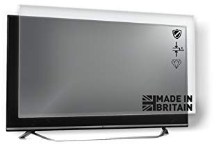 TV Screen Protector from 19 inch to 75 inch ULTIMATE Anti UV Acrylic for QLED, OLED, LCD, LED Plasma 3D HDTV (19-20)