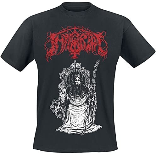 Immortal Men's Throne T-shirt Medium Black