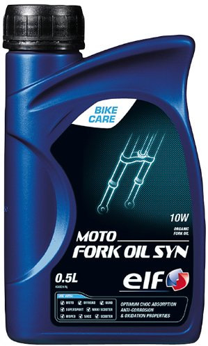 Huile de Fourche Elf Moto Fork Oil Syn 10W - Bidon de 500 ml