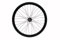 Fyxation Fixie-Radsatz mit versiegeltem Kugellager, Schwarz eloxiert