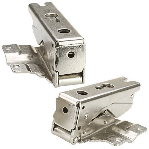 First4Spares Upper & Lower Integrated Fridge Freezer Door Hinges for Neff Refrigerator Models
