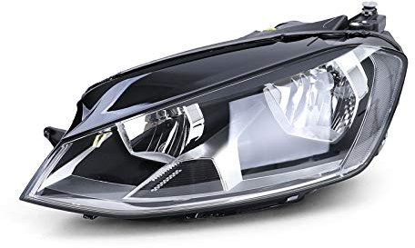 Scheinwerfer H7 H15 mit Motor Schwarz Links für VW Golf 7 ab 12