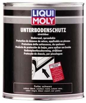 LIQUI MOLY Producto de protección de bajos para aplicar con brocha negro | 2 kg | Protección corporal | Protección debajo del cuerpo | 6119