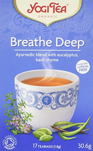 Yogi Tea Breathe Deep 17 teabags (Pack of 6, total 102 teabags)