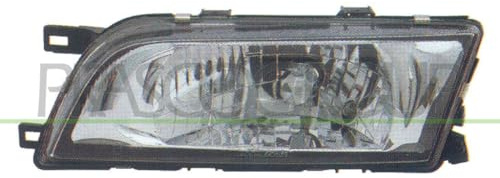 Prasco - DS4204803 - Nissan - Almera N15 - Mod. 06/98-05/00 - Scheinwerfer Rechts-H4-Mit Lwr-Ohne Motor