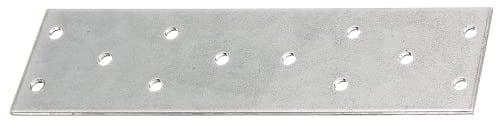 Alberts 337704 Lochplatte | sendzimirverzinkt | 155 x 40 mm
