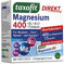 taxofit Magnesium 400 Direkt-Granulat + B1 + B6 + B12 + Folsäure 800µg | 20 Portionsbeutel (20 Tage Vorrat) | hochdosiertes Magnesium 400mg aus Magnesiumoxid für Muskeln¹, Herz² & Energiestoffwechsel³