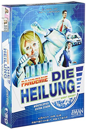 Asmodee Pandemie: Die Heilung, Grundspiel, Familienspiel, Strategiespiel, Deutsch