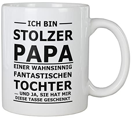 creativgravur® Tasse mit Spruch STOLZER PAPA, STOLZE MAMA Kaffeetasse Kaffeebecher Kaffeepot Frühstückstasse Bürotasse, Motiv:Motiv 01