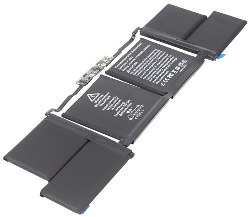 Batería compatible con A1953 para MacBook Pro 15 2018, A1990 EMC 3215, polímero de litio, 11,4 V, 7336 mAh, 83,6 Wh, integrada, sin herramientas