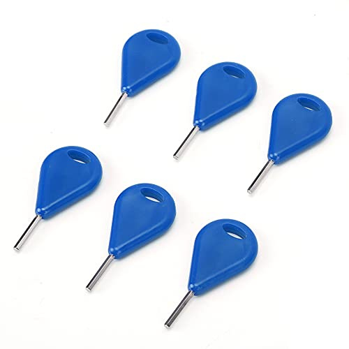 Surf Fin Key, 6 Stück/Pack, Surfbrett Zubehör, Bootfahren, Surfmaintenance, Reparatur, Reise, Blau