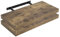 WOLTU 2X Wandregal Wandboard Bücherregal Regale für Deko Wandablagen aus MDF Holz, 2er Set Hängeregal Vintagebraun, 50x22,9x3,8cm RG9368hov-2