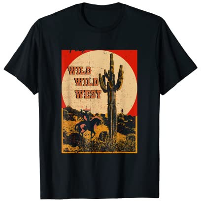 Wild Wild West Western Life Südwest Desert Vibes Kaktus T-Shirt