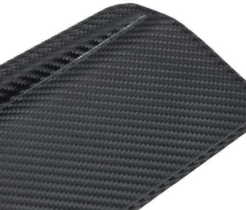 Universal-Auto-Seitenschweller Winglets, 2 Stück Heckseitenschweller Winglet Carbon-Faser-Stil Auto Lip Side Winglets Extension Spoiler