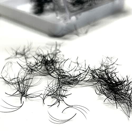 Fertige 3D Wimpern Fächer (500 Stk) D-CURL | CC-CURL | C-CURL | Längen 8-13mm handgefertigt vorgefächert (D-Curl, 11mm)