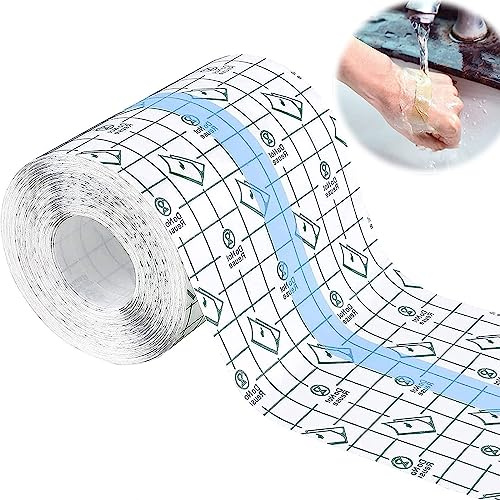 Wasserdicht Transparent Bandage, 15cm X 10m Duschpflaster Wasserfest | Tattoo Pflaster Wasserdicht, Atmungsaktives Wundauflage Klebeband, Wasserdichte Pflaster Nach OP Hautschutzauflage