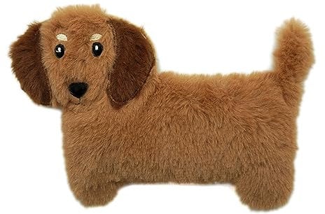 Puckator Sausage Dog Microwavable Plush Lavender Heat Pack - Heating Pads - Hot Heat and Ice Cold Cool Pack Packs Bag for Sport Injuries Knee Back Pain - Bed Warmer - Wellness Health Products