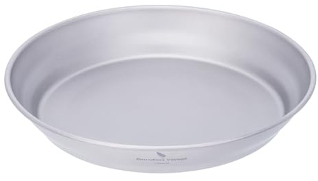 iBasingo Bols en titane ultra légers à paroi simple - Vaisselle de camping - Vaisselle d'extérieur - Ustensiles de cuisine avec sac de transport