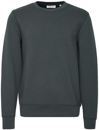 CASUAL FRIDAY CFSebastian Herren Sweatshirt Pullover Sweater mit Rundhals-Ausschnitt leicht elastisch Regular fit, Größe:XL, Farbe:Darkest Spruce (195212)