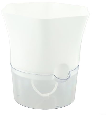 Innovativer Blumentopf, atmungsaktiv und lichtdurchlässig, praktische Wasserspeicherung (L)