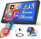 Fuluku 8 Core 6+128G Android 13 Doppio Din Autoradio con Senza Fili Carplay Android Auto Mirror Link, 9 IPS Schermo Tattile Stereo Radio 2 Din Bluetooth/GPS/Telecamera di Backup/FM/WiFi/SWC/32EQ/DSP