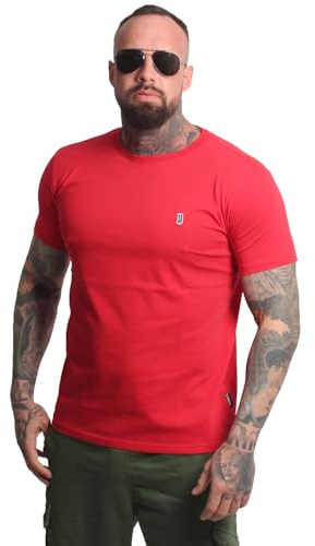 Yakuza Herren Plain Regular Basic T-Shirt