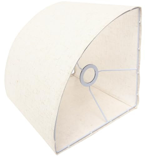 Mikikit abnehmbarer -Schirm Tischlampenschirm Vintage Lampenschirm Lampenschirme Decke schlafzimmerlampe schlafzimmer lampen Lampenabdeckung aus Stoff Austausch des Lampenschirms Metall