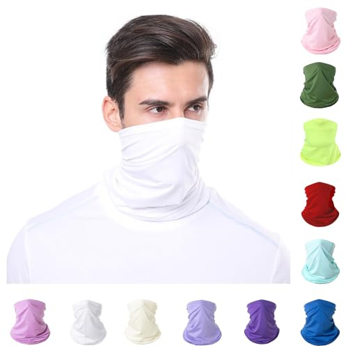 Multifunktionstuch Mundschutz | Bandana Herren Damen Schlauchschal Halstuch Gesichtsmaske Mund-Nasen-Schutz Maske Sonnenschutz Baumwolle Outdoor | elastisch atmungsaktiv waschbar