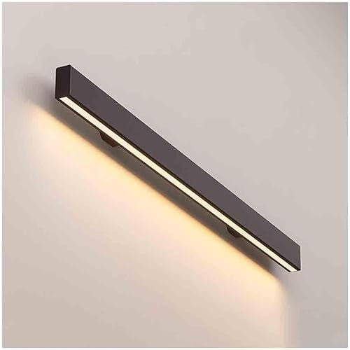 HGOuhK Corrimano per Scale Corrimano in Alluminio a LED - Corrimano for Scale con Luce - Corrimano di Sicurezza a Parete for Scale Interne(Black,100 cm)